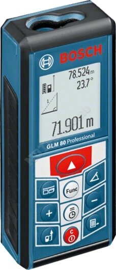 Лазерный дальномер BOSCH GLM 80 Professional (0.601.072.300)