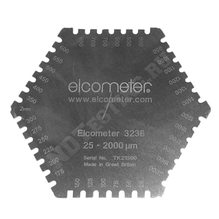 Гребенка для измерения толщины мокрого слоя Elcometer 3236