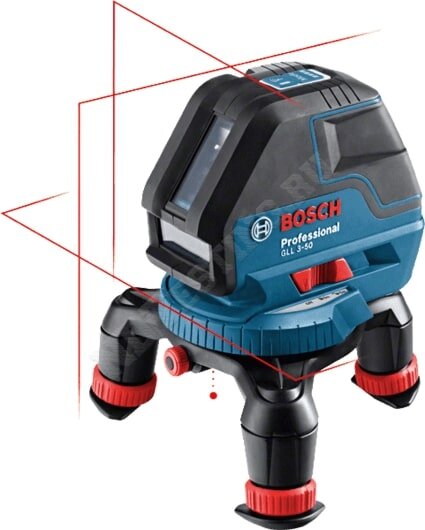 Лазерный уровень Bosch GLL 3-50 Professional + L-BOXX (0.601.063.801)