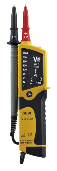 Измеритель параметров электрических сетей SEW VOT-52