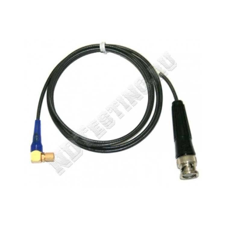 Одинарный кабель BNC-Microdot (угловой)