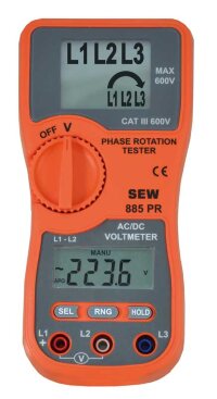 Измеритель параметров электрических сетей SEW 885 PR