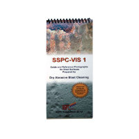 Справочник с фотографиями для контроля металлических поверхностей после пескоструйной обработки SSPC-VIS 1
